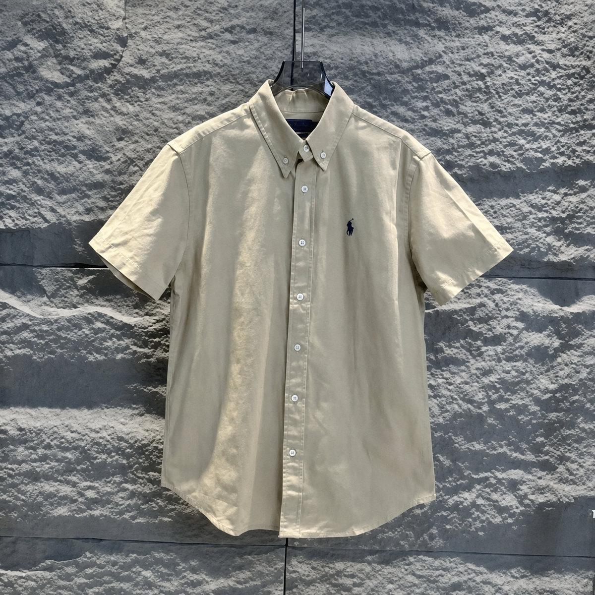 Ralph Lauren Shirt Oxford Short Sleeve Button Down Casual Shirt