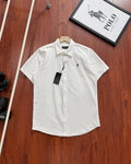 Ralph Lauren Shirt Classic Oxford Cotton Short Sleeve Casual Shirt