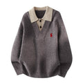 Ralph Lauren Layered Collar Knit Sweater