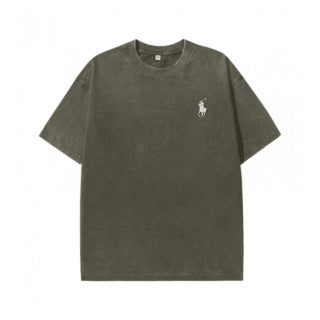 Ralph Lauren T-shirt Vintage Graphic Pony Logo Crew Neck Tee