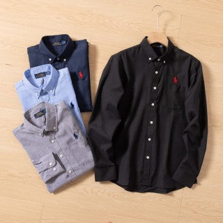 Ralph Lauren Shirt Oxford Cotton Long Sleeve Casual Shirt