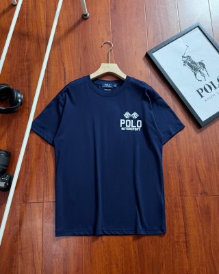 Ralph Lauren T-shirt Graphic Polo Logo Crew Neck Tee
