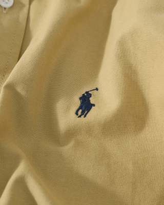 Ralph Lauren Shirt Cotton Oxford Button Down Long Sleeve Shirt