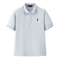 Ralph Lauren Polo Shirt Contrast Trim Mercerized Cotton Polo