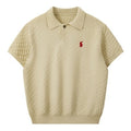 Ralph Lauren Textured Knit Polo Shirt
