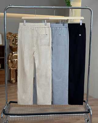 Ralph Lauren Pants Lyocell Linen Blend Straight Leg Trousers
