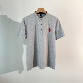 Ralph Lauren T-shirt Short Sleeve Henley Pony Logo