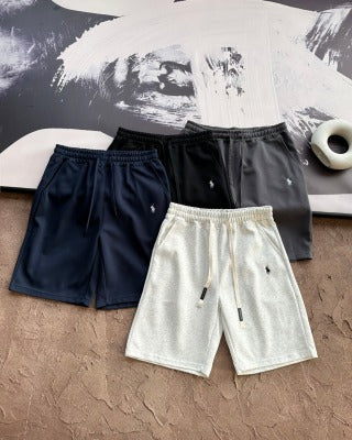 Ralph Lauren Pants Embroidered Logo Elastic-Waist Shorts