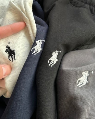 Ralph Lauren Pants Embroidered Logo Elastic-Waist Shorts