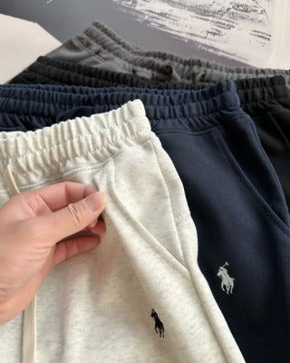 Ralph Lauren Pants Embroidered Logo Elastic-Waist Shorts