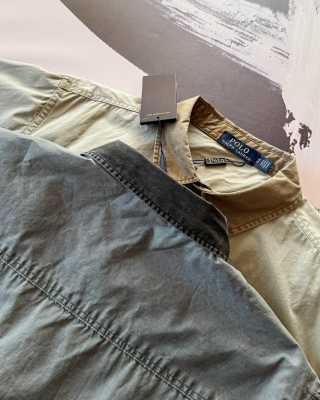 Ralph Lauren Shirt Cotton Utility Pocket Short Sleeve Shirt