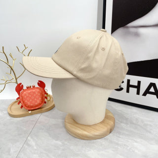 Ralph Lauren Hat Sand Beige Navy Pony Baseball Cap