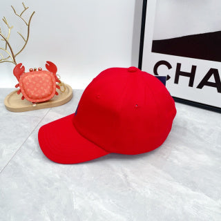 Ralph Lauren Hat Bright Red Navy Pony Curved-Brim Baseball Cap
