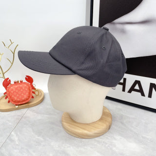 Ralph Lauren Hat Charcoal Gray Tonal Pony Baseball Cap