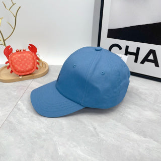 Ralph Lauren Hat Powder Blue Tonal Pony Baseball Cap