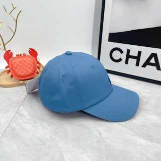 Ralph Lauren Hat Powder Blue Tonal Pony Baseball Cap