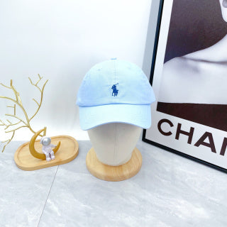 Ralph Lauren Hat Ice Blue Navy Pony Everyday Baseball Cap