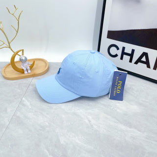 Ralph Lauren Hat Ice Blue Navy Pony Everyday Baseball Cap