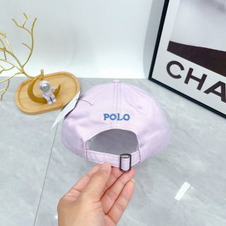 Ralph Lauren Hat Lavender Blue Pony Everyday Baseball Cap
