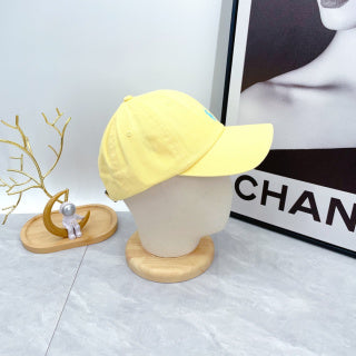 Ralph Lauren Hat Lemon Yellow Aqua Pony Classic Baseball Cap
