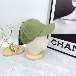 Ralph Lauren Hat Olive Green Light Pony Low-Profile Baseball Cap
