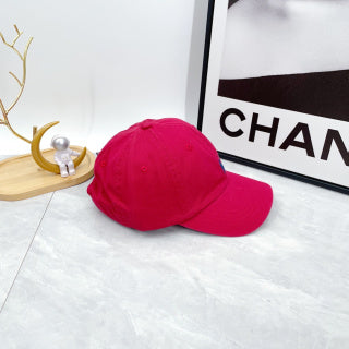 Ralph Lauren Hat Raspberry Red Navy Pony Curved-Brim Baseball Cap