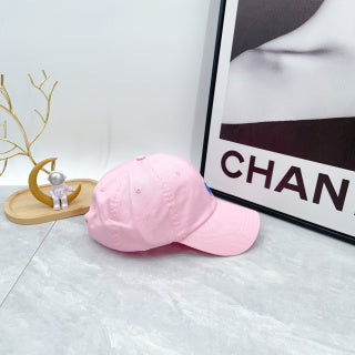 Ralph Lauren Hat Light Pink Royal Blue Pony Baseball Cap