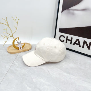 Ralph Lauren Hat White Brown Pony Soft-Crown Baseball Cap