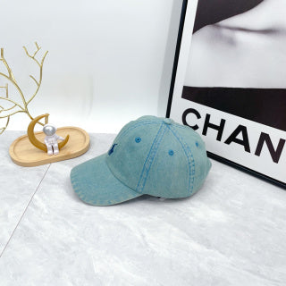 Ralph Lauren Hat Washed Aqua Blue Navy Pony Baseball Cap