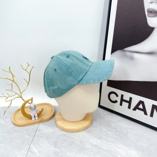 Ralph Lauren Hat Washed Aqua Blue Navy Pony Baseball Cap