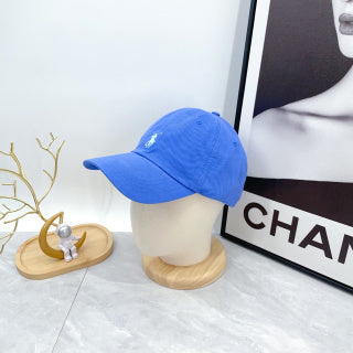 Ralph Lauren Hat Ocean Blue White Pony Soft-Crown Baseball Cap