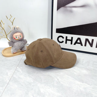 Ralph Lauren Hat Taupe Brown Contrast Pony Curved Brim Baseball Cap