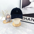 Ralph Lauren Hat Deep Navy Tonal Pony Soft Texture Baseball Cap