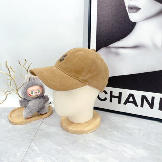 Ralph Lauren Hat Camel Brown Dark Pony Soft Texture Baseball Cap