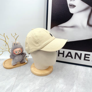 Ralph Lauren Hat Cream Black Pony Script Accent Baseball Cap