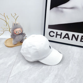 Ralph Lauren Hat White Black Pony Signature Brim Baseball Cap