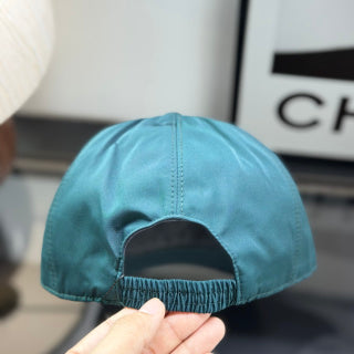 Ralph Lauren Hat Teal Green Baseball Cap with Multicolor Front Embroidered Graphic
