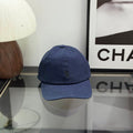 Ralph Lauren Hat Navy Baseball Cap with Tonal Pony Logo and Buckle Strap