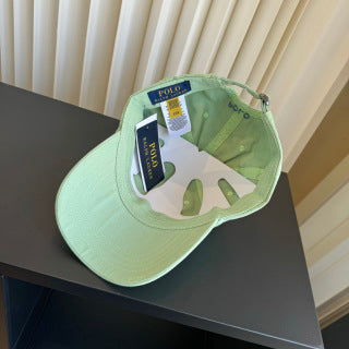 Ralph Lauren Hat Pastel Mint Blue Pony Washed Baseball Cap