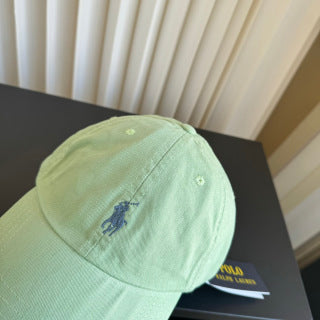 Ralph Lauren Hat Pastel Mint Blue Pony Washed Baseball Cap
