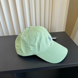 Ralph Lauren Hat Pastel Mint Blue Pony Washed Baseball Cap