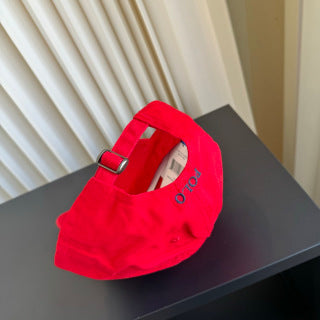 Ralph Lauren Hat True Red Dark Navy Pony Casual Baseball Cap