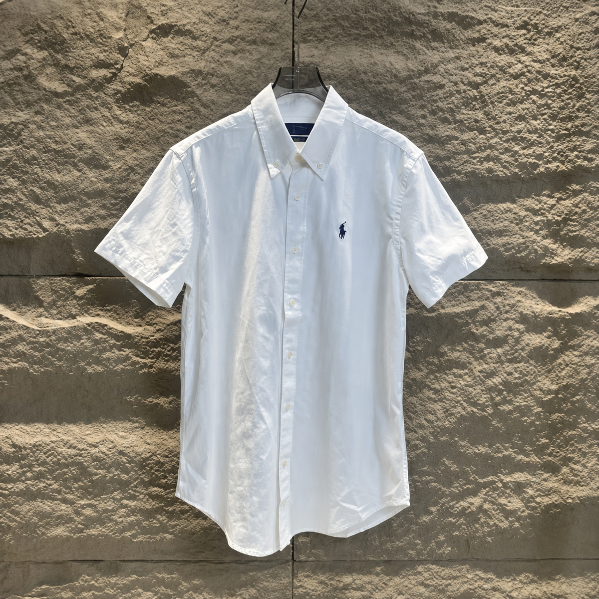 Ralph Lauren Shirt Oxford Short Sleeve Button Down Casual Shirt