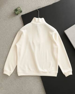 Ralph Lauren Sweatshirt Half-Zip Mock Neck Cotton Pullover