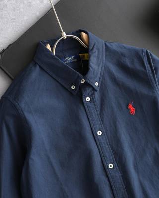 Ralph Lauren Shirt Oxford Washed Long Sleeve Casual Shirt