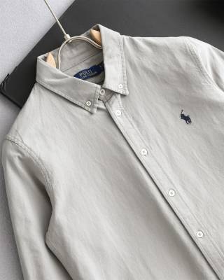 Ralph Lauren Shirt Oxford Washed Long Sleeve Casual Shirt