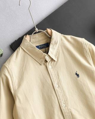 Ralph Lauren Shirt Oxford Washed Long Sleeve Casual Shirt
