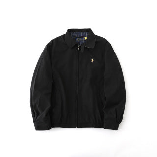 Ralph Lauren Outerwear Vintage Fold-Collar Zip Jacket