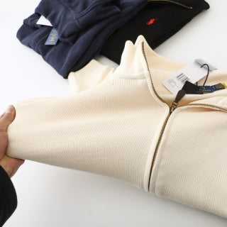 Ralph Lauren Essential Outerwear Knit Full Zip Jacket