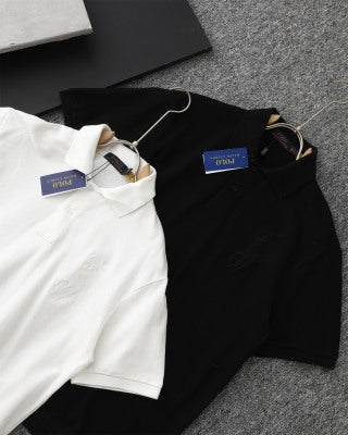 Ralph Lauren Heavyweight Cotton Embroidered Polo Shirt